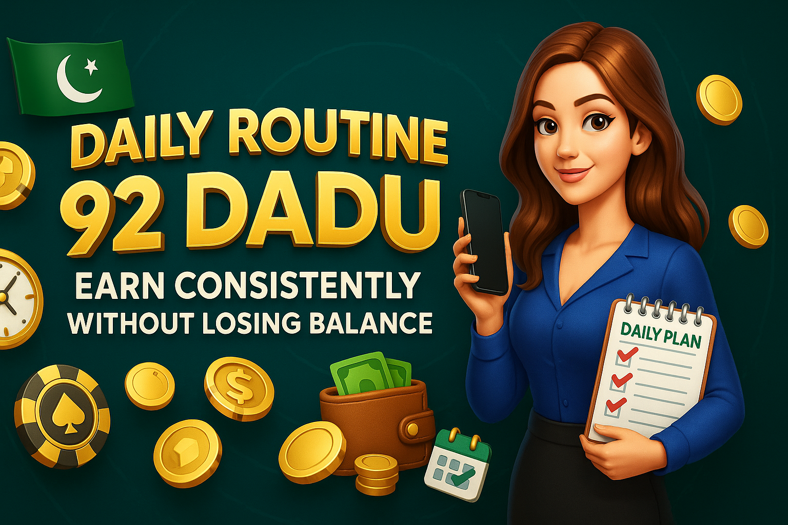 Daily Routine 92 Dadu: Earn Consistently Without Losing Balance